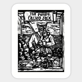 The Pyrate Callico Jack Sticker